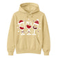 Festive Wine Lovers Christmas Unisex Hoodie