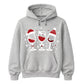 Festive Wine Lovers Christmas Unisex Hoodie
