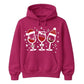 Festive Wine Lovers Christmas Unisex Hoodie