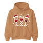 Festive Wine Lovers Christmas Unisex Hoodie