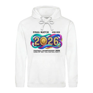 Final Match 2026 Football Championship FiFA Printed Unisex Hoodie