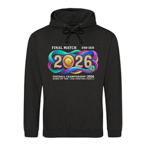 Final Match 2026 Football Championship FiFA Printed Unisex Hoodie