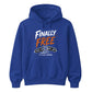 Finally Free Personalised School Leavers Unisex Hoodie