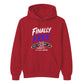 Finally Free Personalised School Leavers Unisex Hoodie