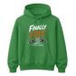 Finally Free Personalised School Leavers Unisex Hoodie