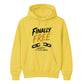 Finally Free Personalised School Leavers Unisex Hoodie