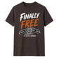 Finally Free Years Personalised School Leavers Unisex T-Shirt