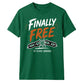 Finally Free Years Personalised School Leavers Unisex T-Shirt