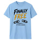 Finally Free Years Personalised School Leavers Unisex T-Shirt
