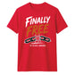 Finally Free Years Personalised School Leavers Unisex T-Shirt