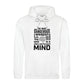 Focused Mind Inspirational Slogan Graphic Unisex Hoodie
