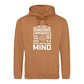 Focused Mind Inspirational Slogan Graphic Unisex Hoodie