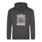 Focused Mind Inspirational Slogan Graphic Unisex Hoodie