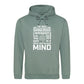 Focused Mind Inspirational Slogan Graphic Unisex Hoodie