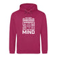 Focused Mind Inspirational Slogan Graphic Unisex Hoodie