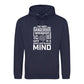 Focused Mind Inspirational Slogan Graphic Unisex Hoodie