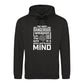 Focused Mind Inspirational Slogan Graphic Unisex Hoodie
