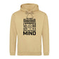 Focused Mind Inspirational Slogan Graphic Unisex Hoodie