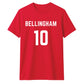 Football Legend Personalised Name And Number Unisex T-Shirt