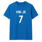 Football Legend Personalised Name And Number Unisex T-Shirt