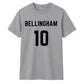 Football Legend Personalised Name And Number Unisex T-Shirt