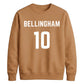 Football player Name Number Personalised FIFA Unisex Sweatshirt