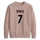 Football player Name Number Personalised FIFA Unisex Sweatshirt