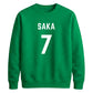 Football player Name Number Personalised FIFA Unisex Sweatshirt