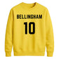 Football player Name Number Personalised FIFA Unisex Sweatshirt