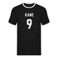 Personalised Football Player Name & Number Ringer Unisex T-Shirt