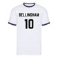 Personalised Football Player Name & Number Ringer Unisex T-Shirt
