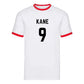 Personalised Football Player Name & Number Ringer Unisex T-Shirt