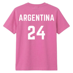 Football Personalised Country Name And Number Unisex T-Shirt