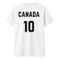 Football Personalised Country Name And Number Unisex T-Shirt