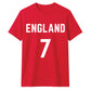Football Personalised Country Name And Number Unisex T-Shirt