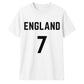 Football Personalised Country Name And Number Unisex T-Shirt