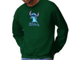 Stitch Sweatshirt, Cozy Pullover with Cute Lilo & Stitch Graphic Jumper, Classic Fit for Women & Men M8404