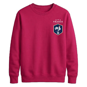 France Football Crest FiFa Printed Unisex Sweatshirt - World Cup 2026 T-Shirt / Football Shirt