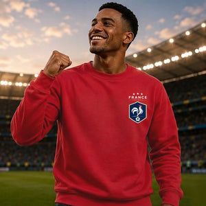 France Football Crest FiFa Printed Unisex Sweatshirt - World Cup 2026 T-Shirt / Football Shirt