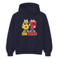 Fun Cartoon Six Seven Character Novelty Unisex Hoodie