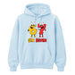 Fun Cartoon Six Seven Character Novelty Unisex Hoodie