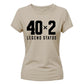 Funny 40x2 Legend Status 80th Birthday Ladies Fit-TShirt