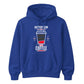 Funny Battery Low Slogan Graphic Unisex Hoodie