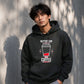 Funny Battery Low Slogan Graphic Unisex Hoodie