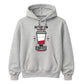 Funny Battery Low Slogan Graphic Unisex Hoodie
