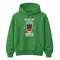 Funny Battery Low Slogan Graphic Unisex Hoodie
