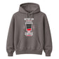 Funny Battery Low Slogan Graphic Unisex Hoodie