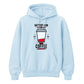 Funny Battery Low Slogan Graphic Unisex Hoodie