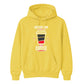 Funny Battery Low Slogan Graphic Unisex Hoodie