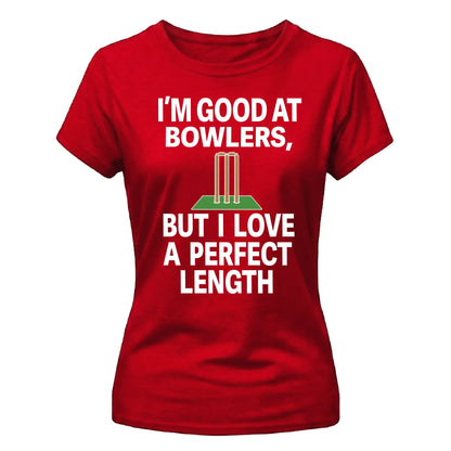 Funny Cricket Slogan Women Cricket Printed Ladies Fit T-Shirt - England Cricket 2026 Tee Shirt